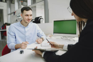 imagen de entrevista de trabajo